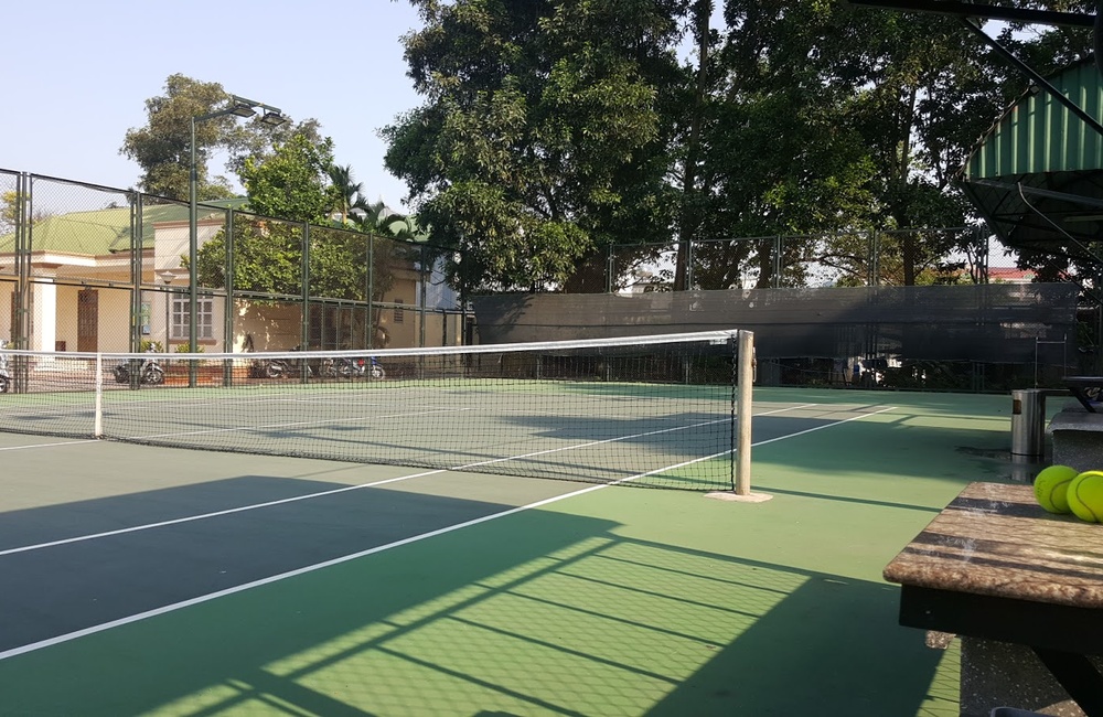 Sân Tennis Trung tâm quản lý bay - Long Biên
