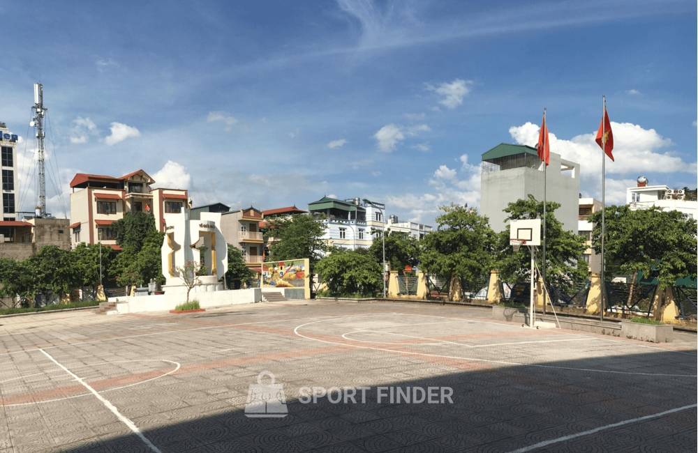 Sân bóng rổ trung tâm văn hoá thể thao Phúc Lợi